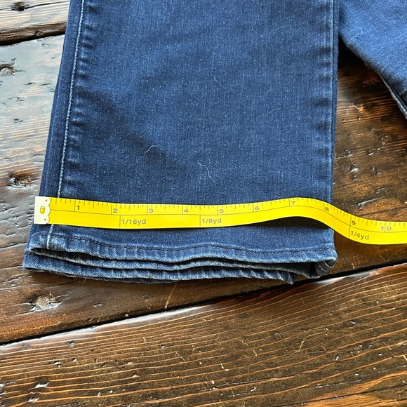 NYDJ Women's Dark Blue Flare Jeans Size 14 - Picture 6 of 7